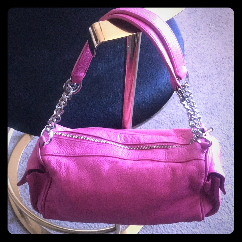 Genuine leather fun barrel like purse!